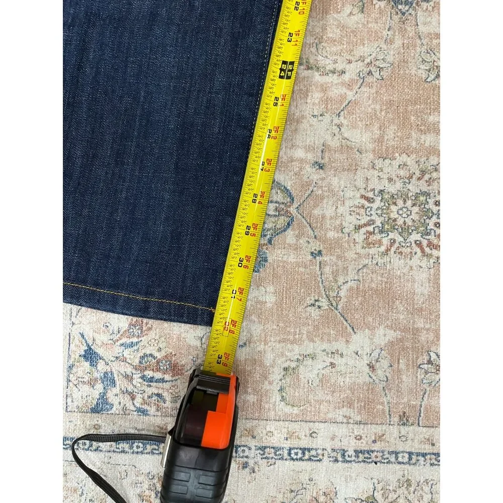 Cabi Brando Style #175 Dark Wash Straight Leg Jeans Women’s Size 10 Mid Rise - Picture 10 of 13